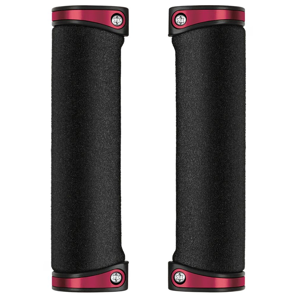 Manopole Crankbrothers Cobalt - Nero/Rosso