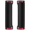 Manopole Crankbrothers Cobalt - Nero/Rosso