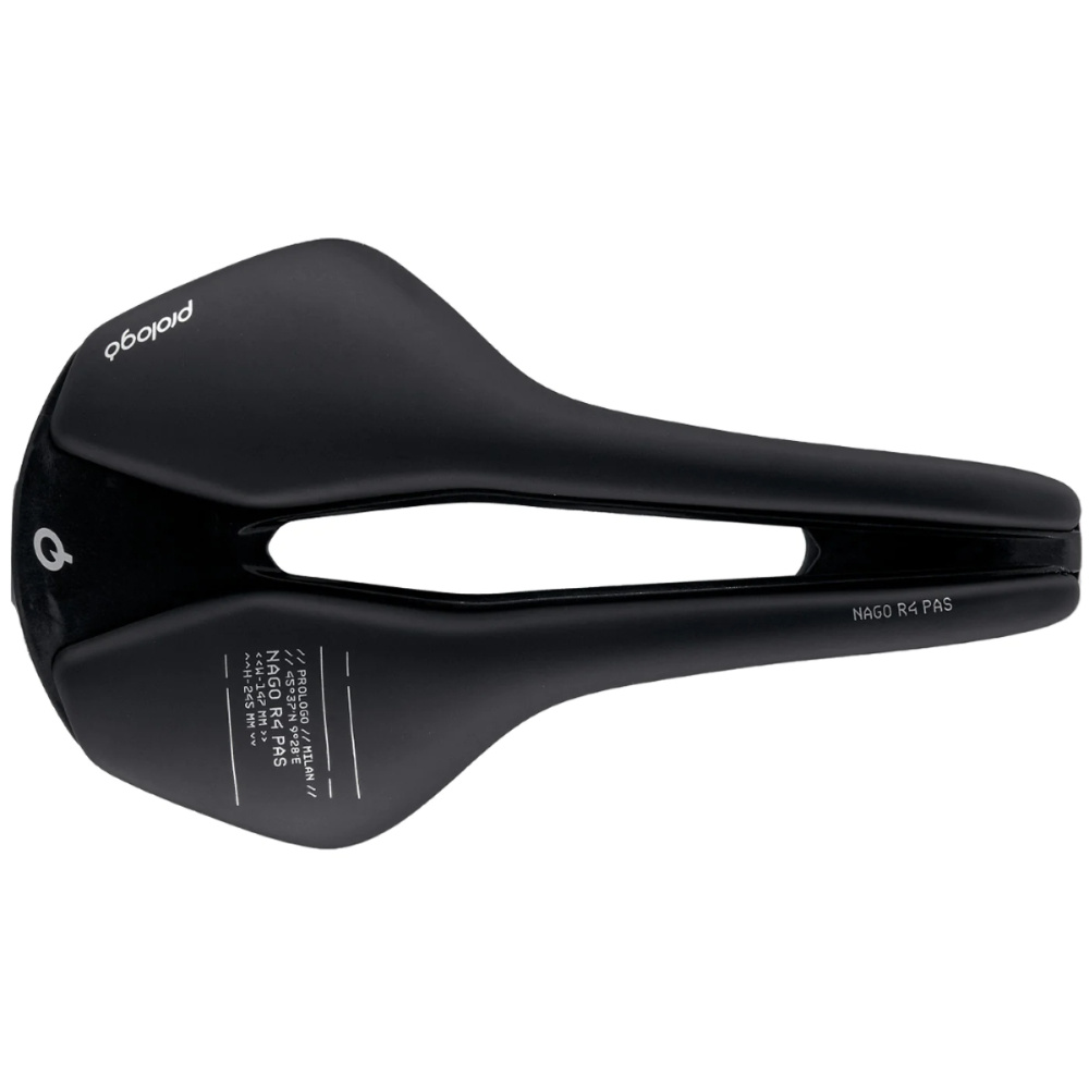 Sella Prologo Nago R4 Pas Tirox - Nero, 147 mm