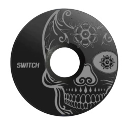 Switch Components Tappo Serie Sterzo Top Cap Alloy Skull