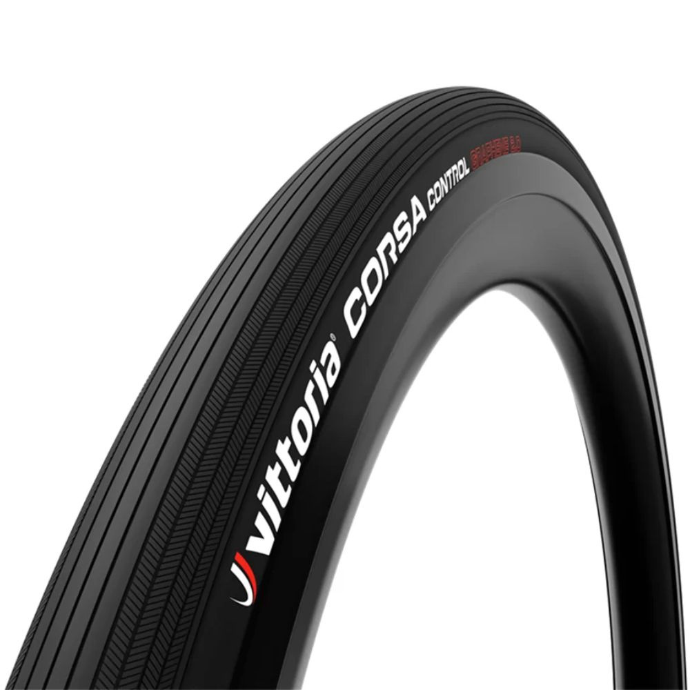 Copertone Vittoria Corsa Control 700x25c TLR Graphene 2.0 - Nero