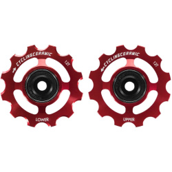 CyclingCeramic Pulegge per Sram Red/Force/Rival AXS 12v - Nero