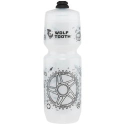 Borraccia Wolf Tooth Components Purist - Trasparente, 750 ml