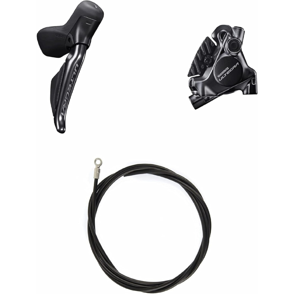 Shimano Kit Freno Disco Idraulico Posteriore Destro Ultegra Di2 ST-R8170 + BR-R8170 + Tubo 1700mm