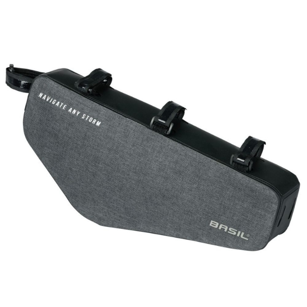 Basil Navigator Storm Borsa Telaio- Nero, 2,2L