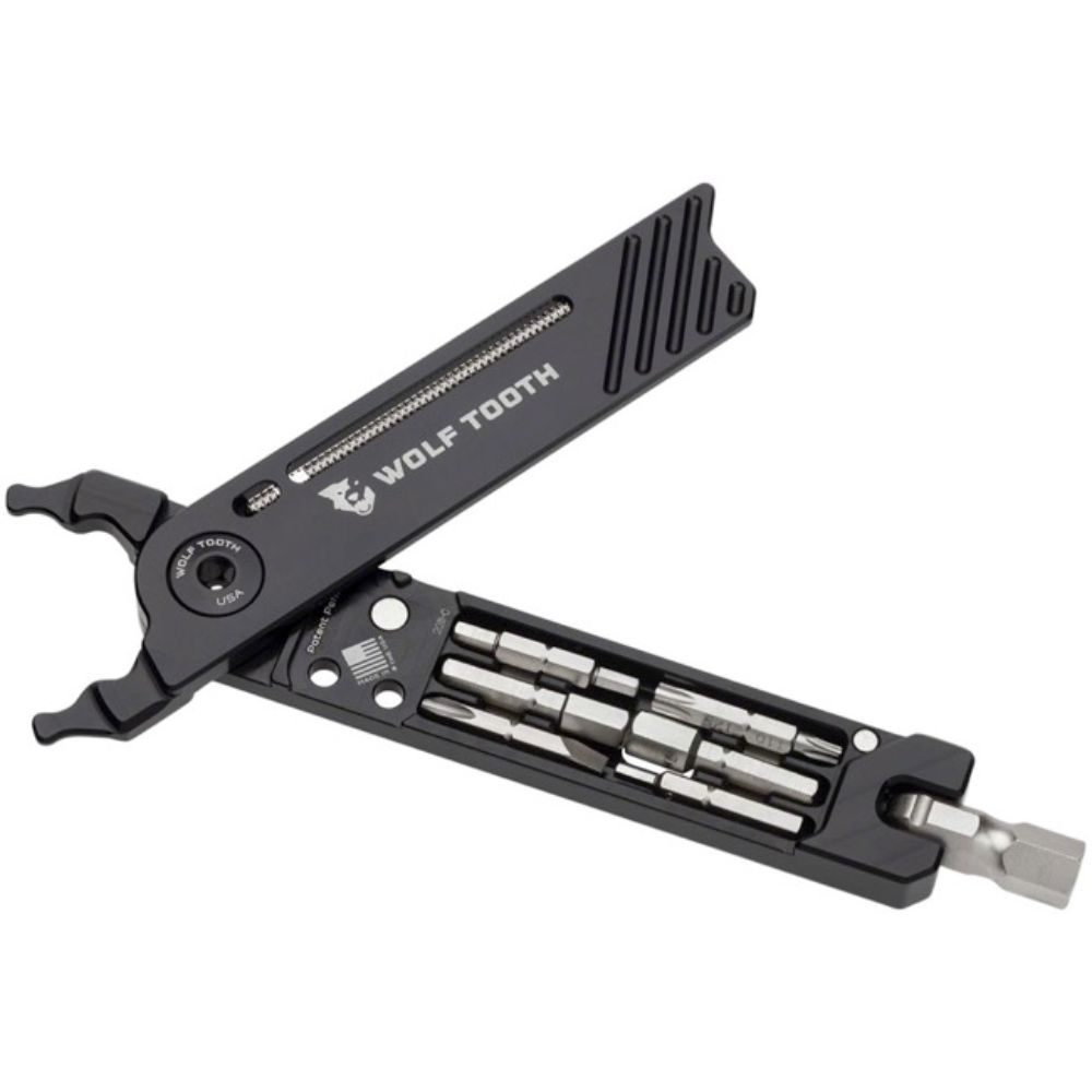 Wolf Tooth Pinza Multitool 8-bit Pack Pliers - Nero