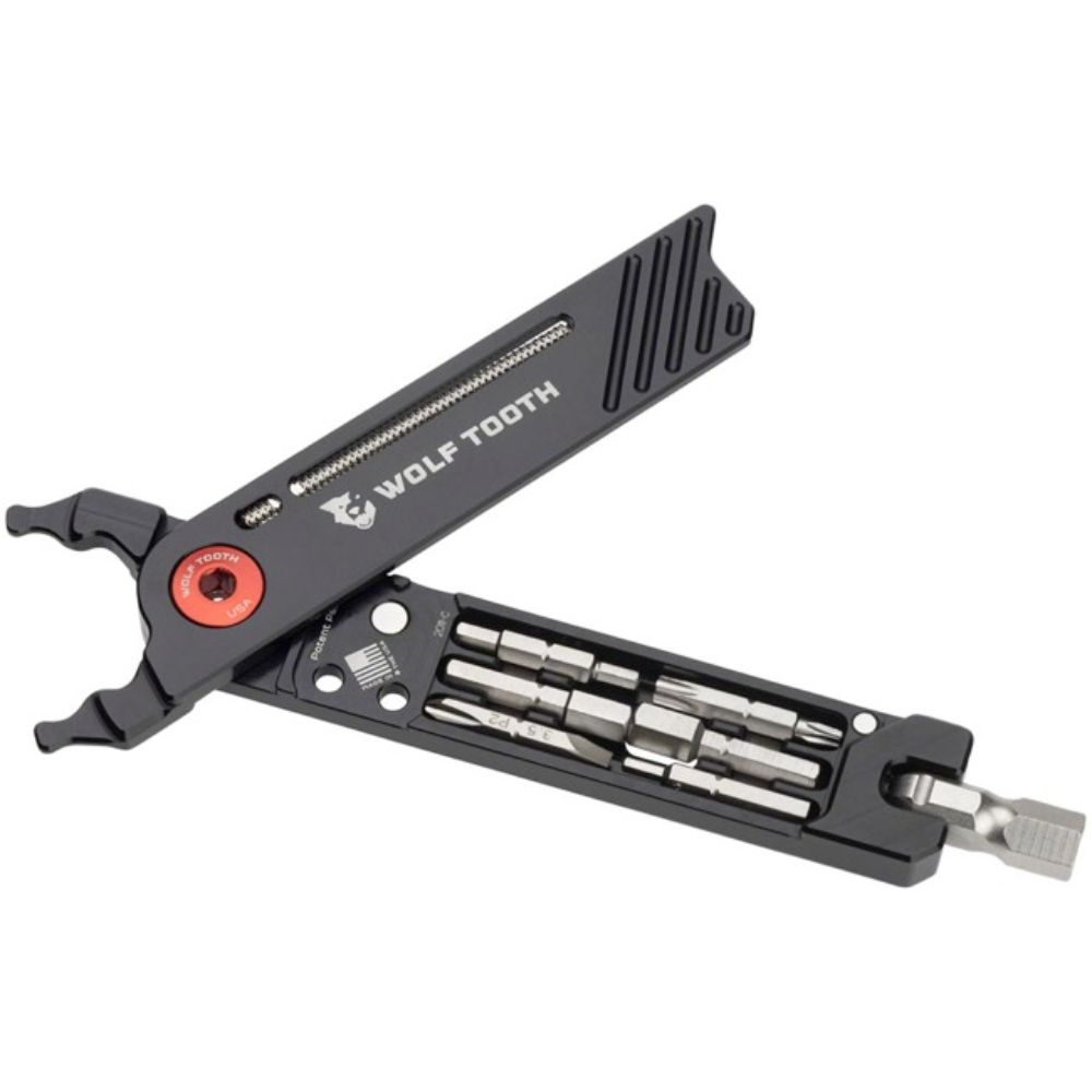 Wolf Tooth Pinza Multitool 8-bit Pack Pliers - Rosso