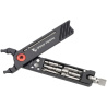Wolf Tooth Pinza Multitool 8-bit Pack Pliers - Rosso
