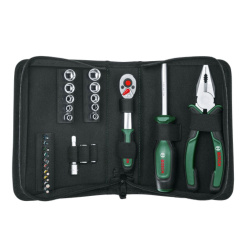 Bosch Set Portatile di Utensili Manuali da 26 Pezzi