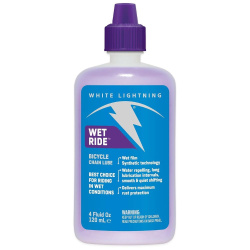 White Lightning Lubrificante per Catene Wet Ride - 120 ml