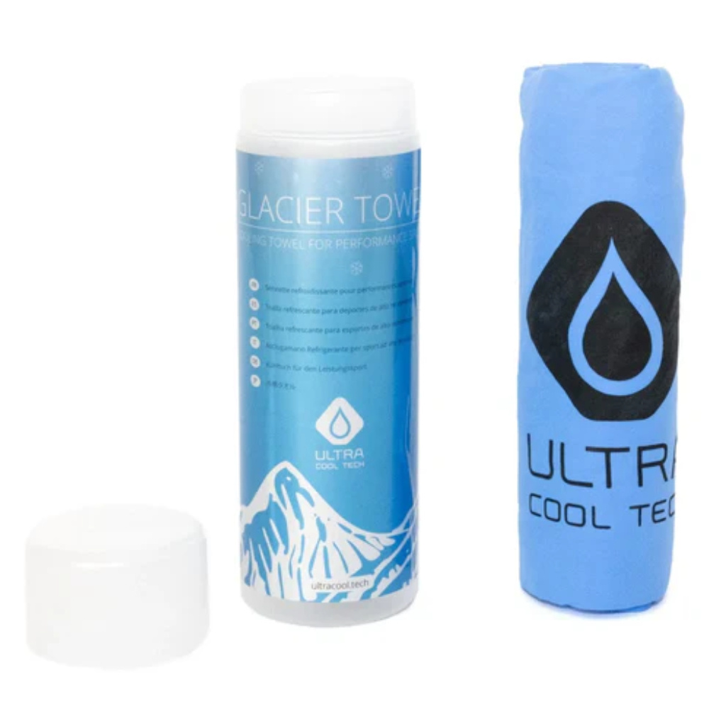 Ultra Cool Tech Asciugamano Rinfrescante Glacier Towel - Blu