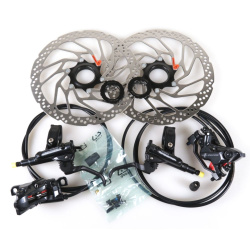 Shimano Set Freni a Disco Deore M6120 + RT30 203 mm