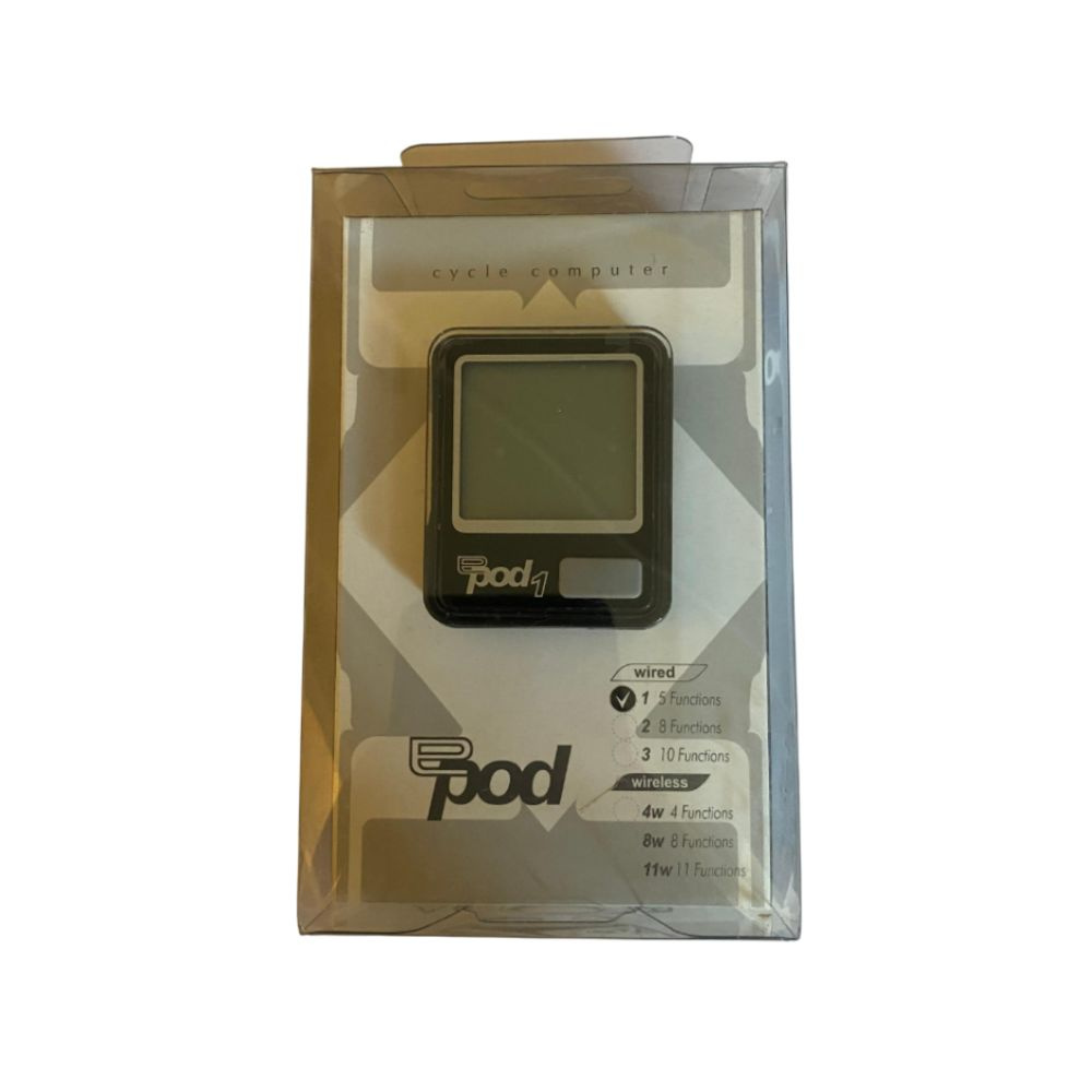 E-Pod 1 Ciclocomputer - Nero