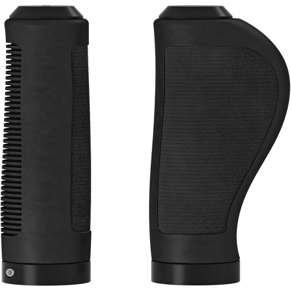 Brooks Manopole Ergonomic in Gomma 100/100mm - Nero