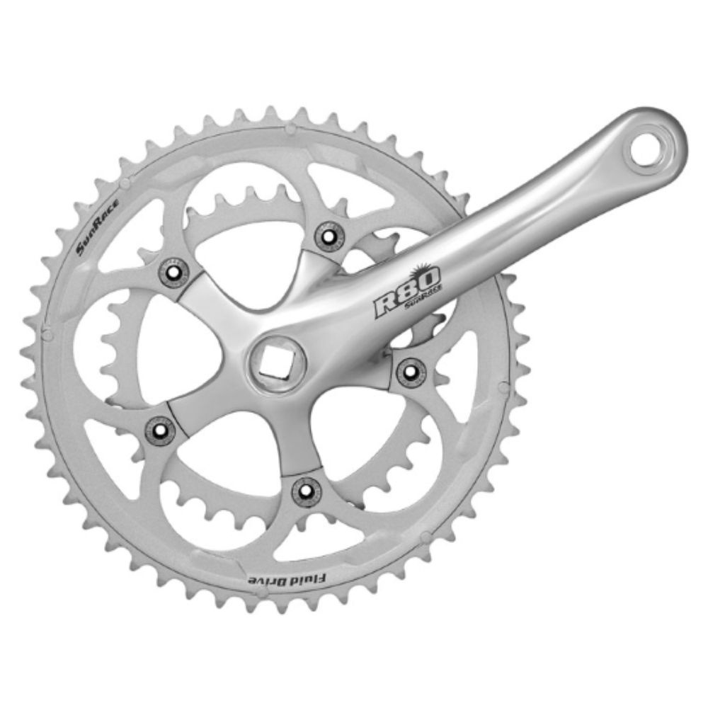 SunRace Guarnitura R86 8v 50/34t 170mm