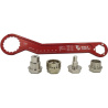 Wolf Tooth Chaive Precision + Kit di Inserti - Rosso